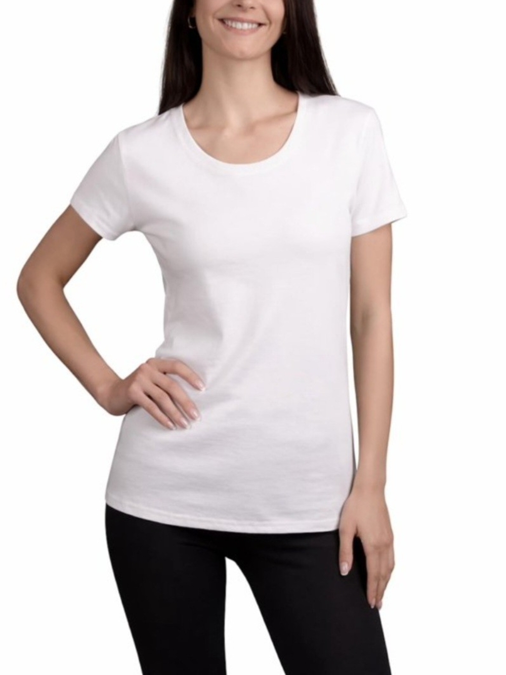 Kirkland Signature White Short-Sleeve Tee
